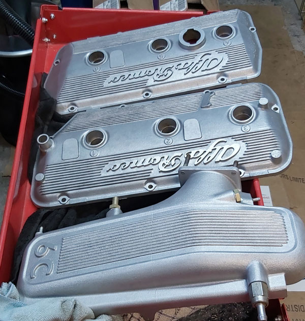 Alpha Romeo parts fully finished